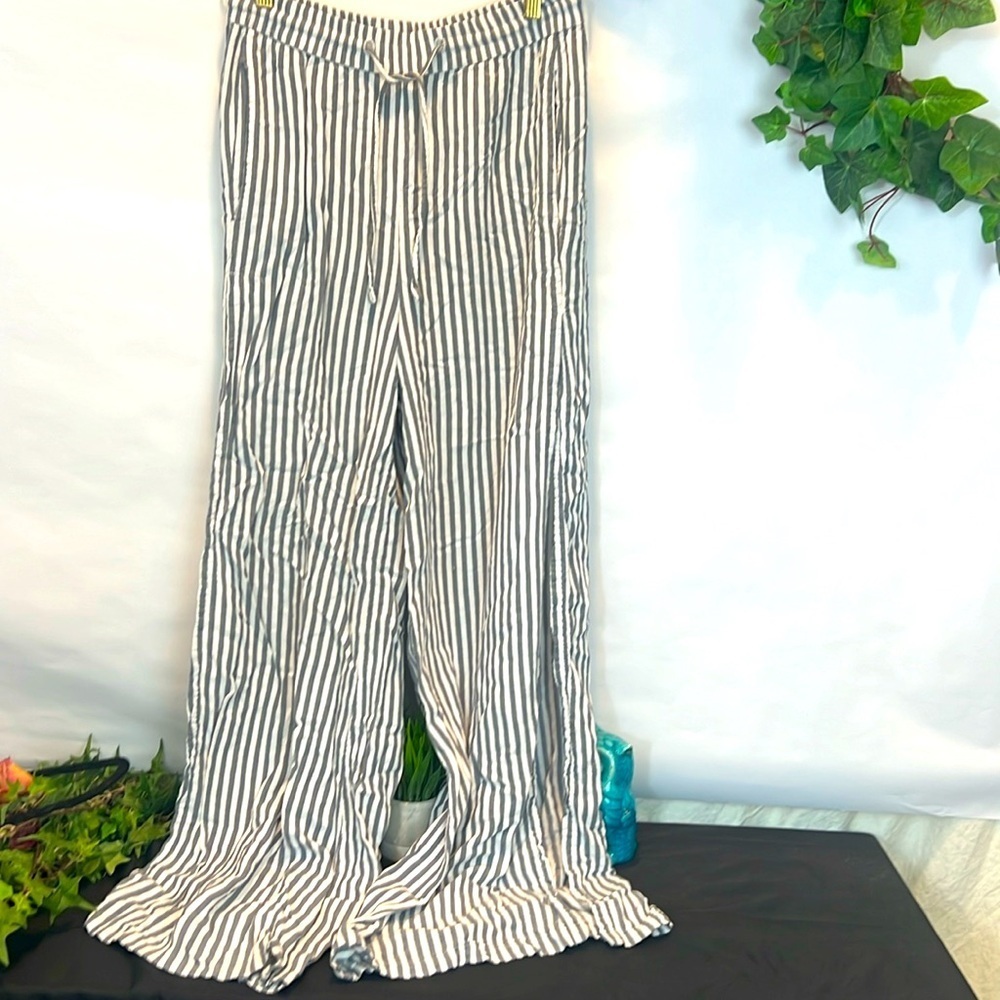 Onia Air Linen-Blend Paperbag Trouser